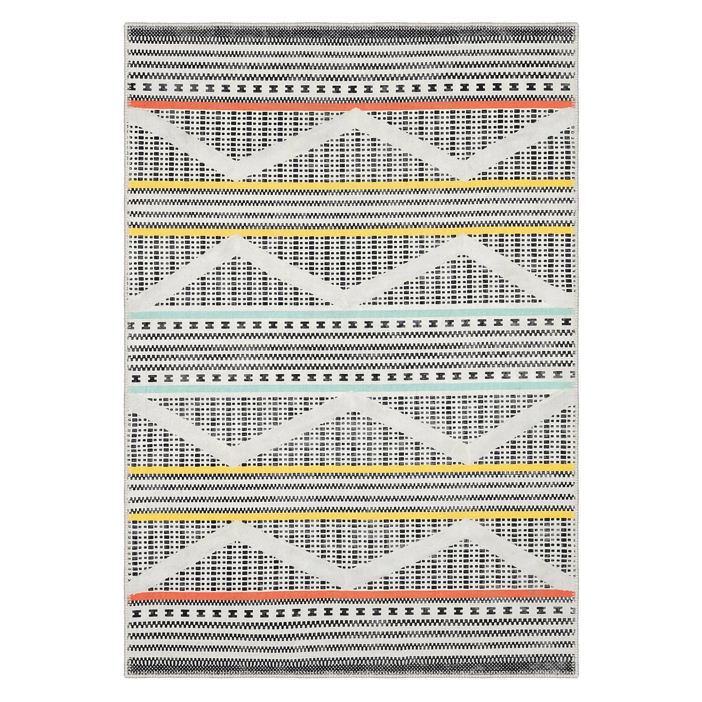 Custom Ruapehu Area Rug 4' Feet Wide 5' Feet Long