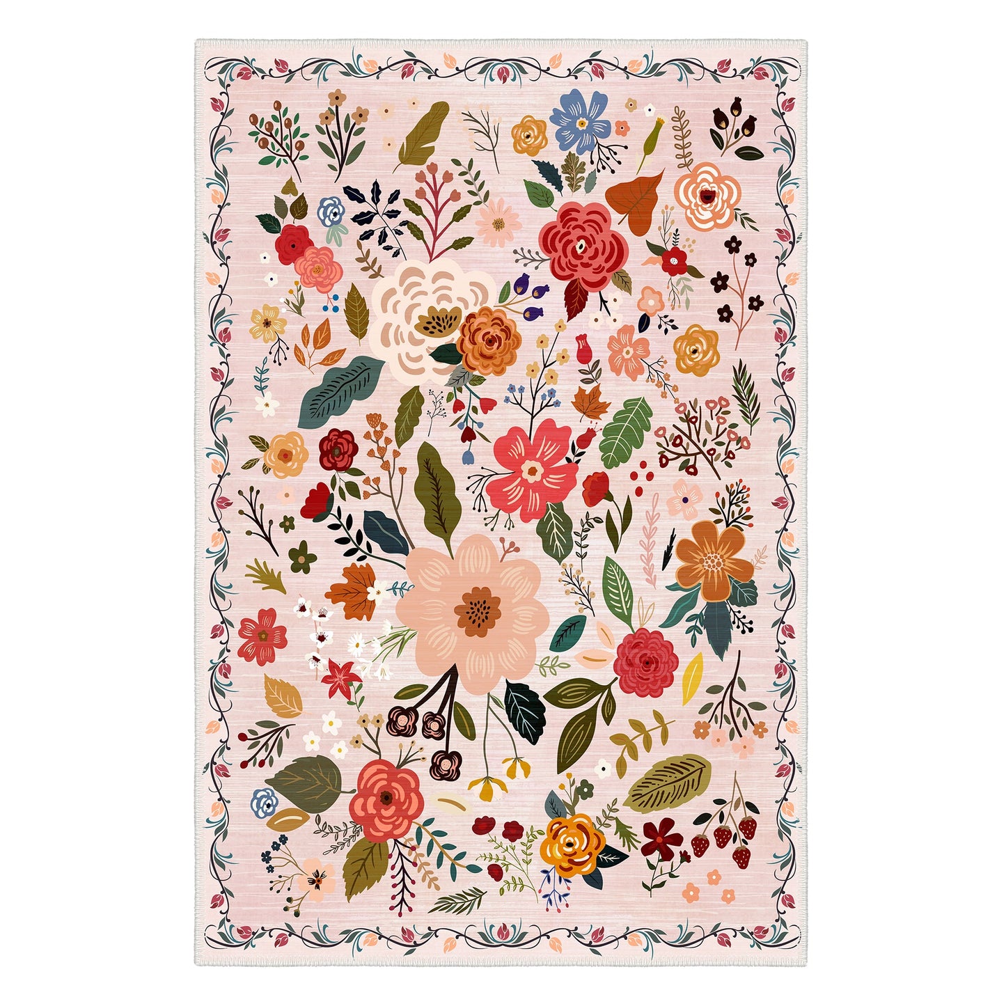 Custom Shispare Area Rug 2' Feet Wide 6' Feet Long