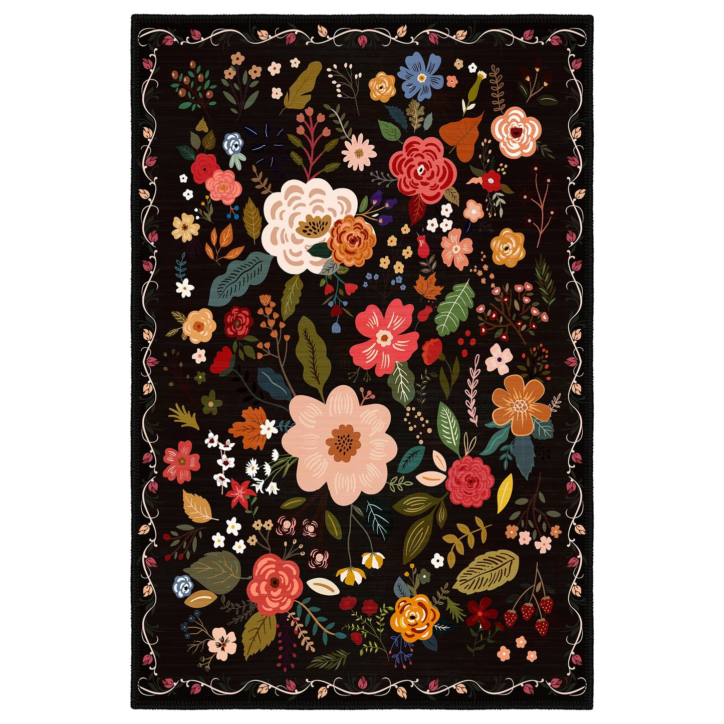 Custom Zethor Area Rug 2' Feet Wide 4' Feet Long