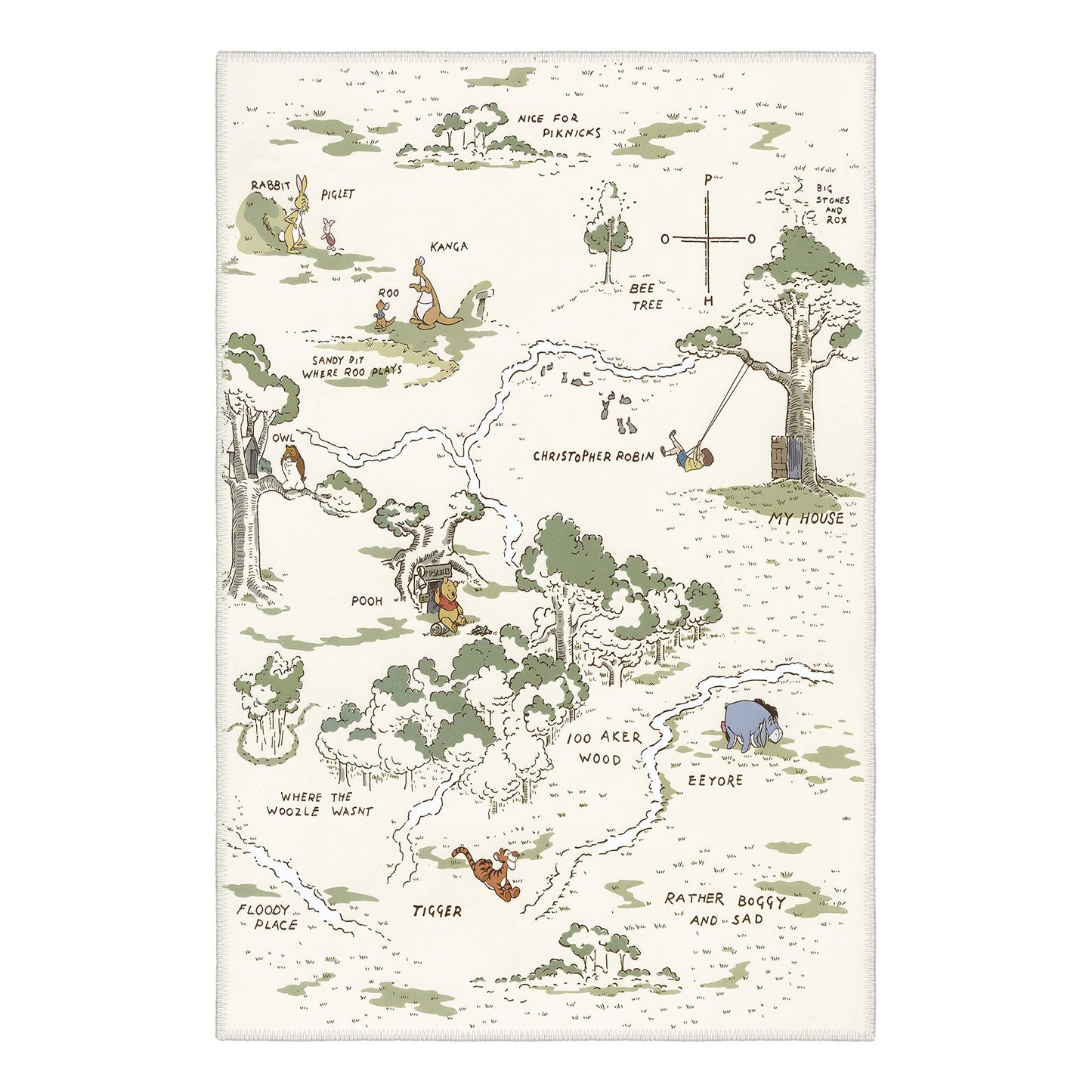 Custom Brinon Area Rug 2' Feet Wide 4' Feet Long