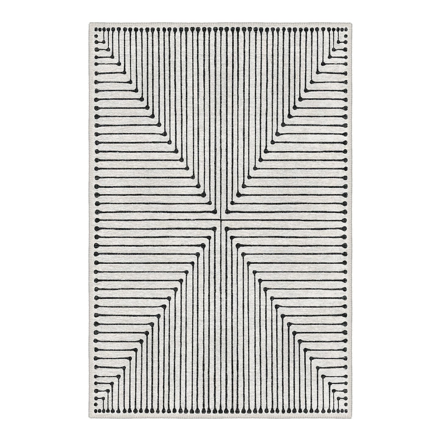 Custom Ossa Area Rug 5' Feet Wide 6' Feet Long