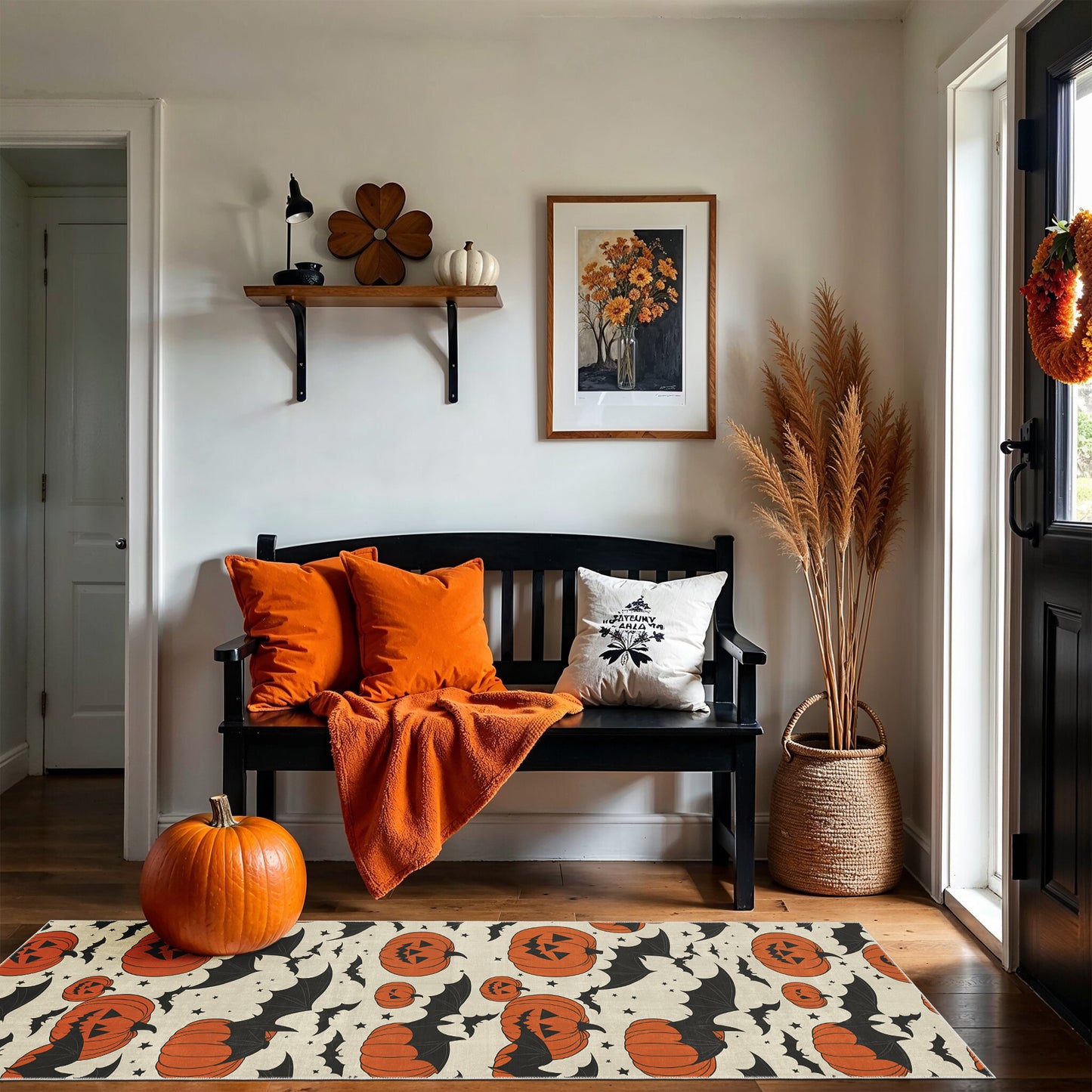 Lichen Halloween Rug