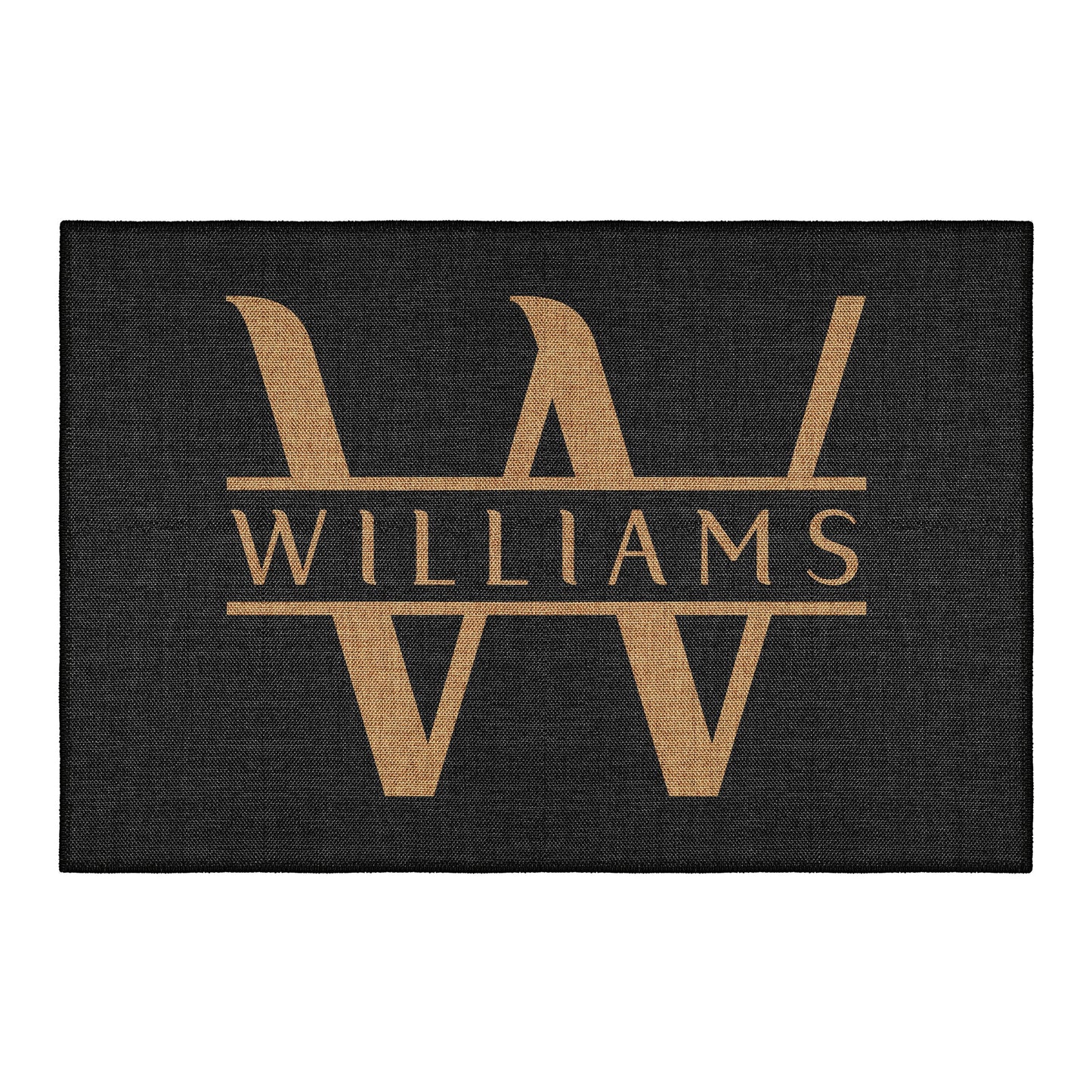 Custom Custom Name Door Mat 7' Feet Wide 4' Feet Long