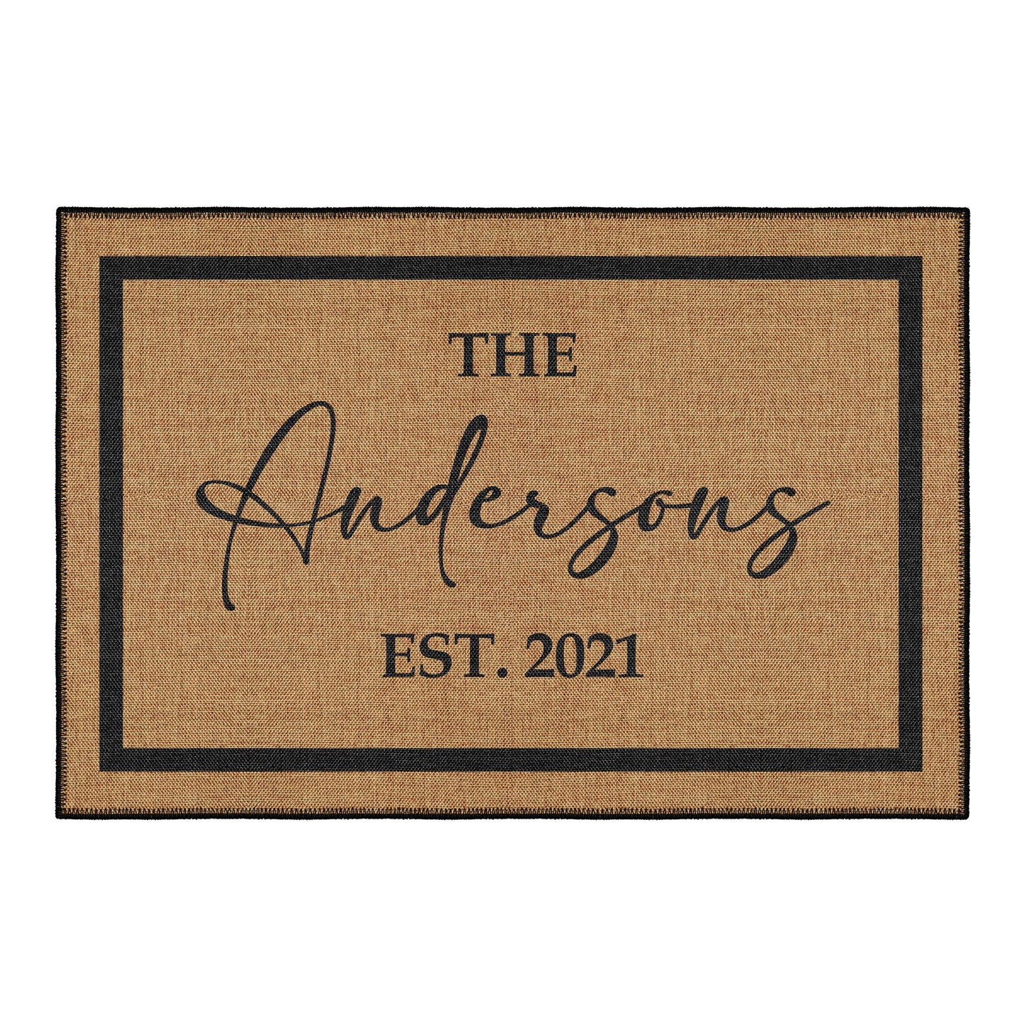 Custom Customizable Door Mat 2' Feet Wide 3' Feet Long