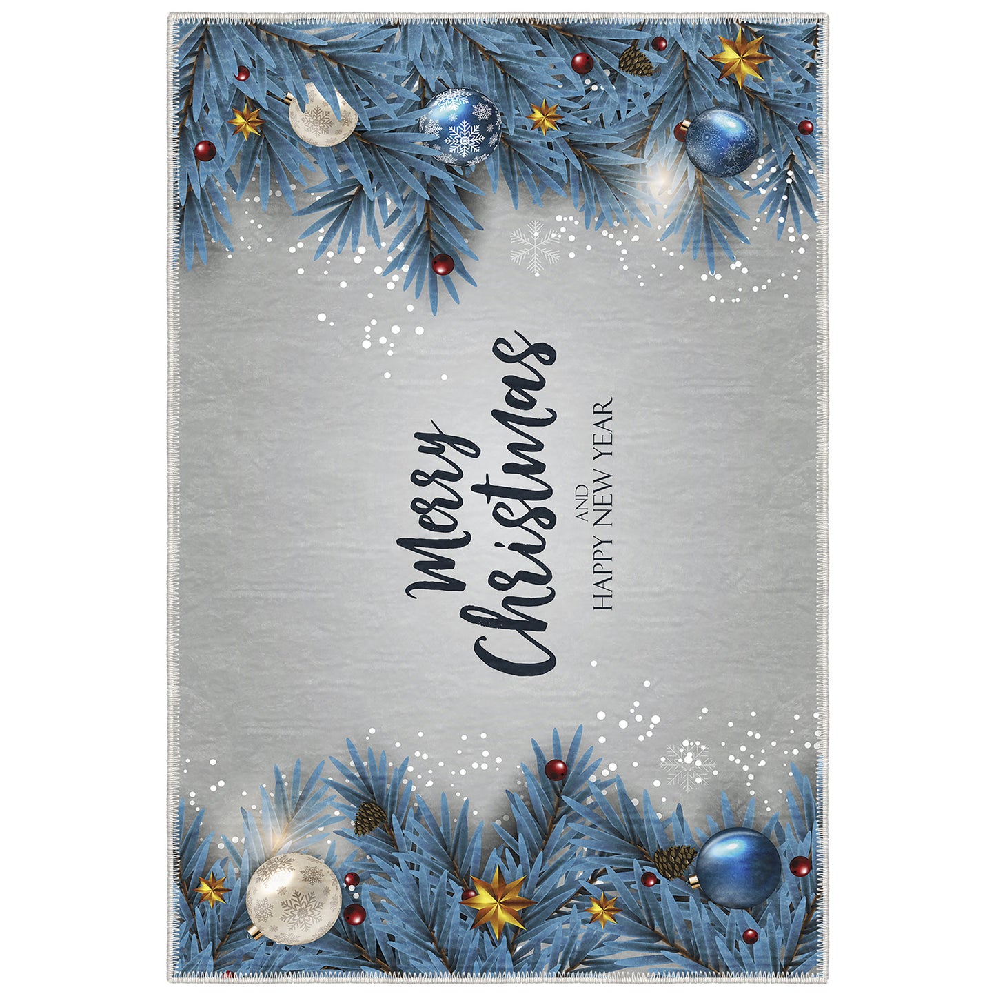 Amaryllis Christmas Rug