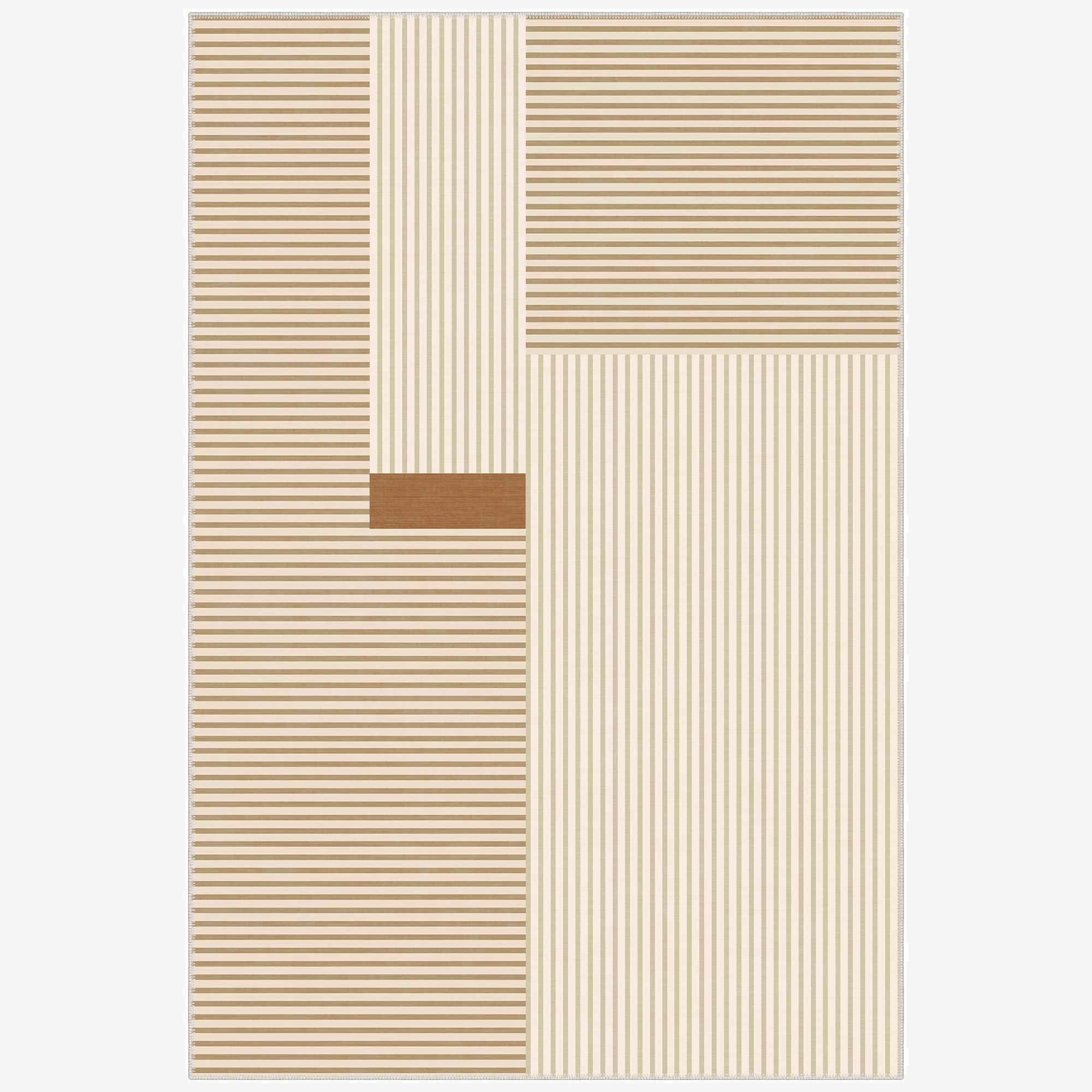 Custom Thumper Area Rug 3 Feet Wide, 4 Feet Long