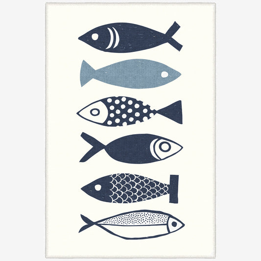 Fish Area Rug