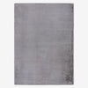 Light Grey Plush Area Rug