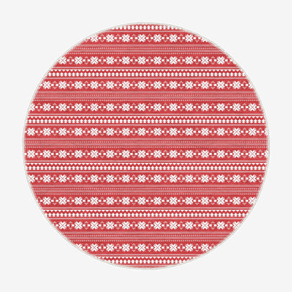 Lavender Christmas Rug