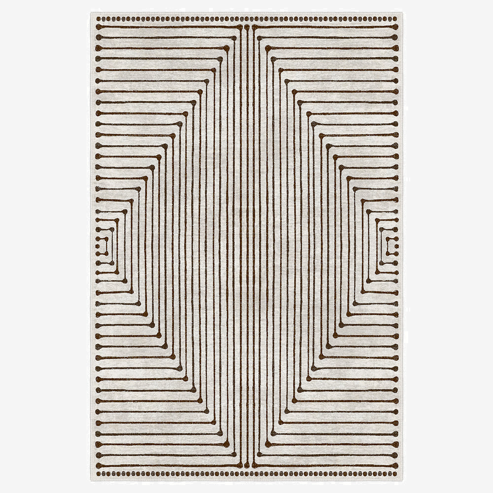 Monte Area Rug – Modern Scandinavian Washable Turkish Rug for Living ...
