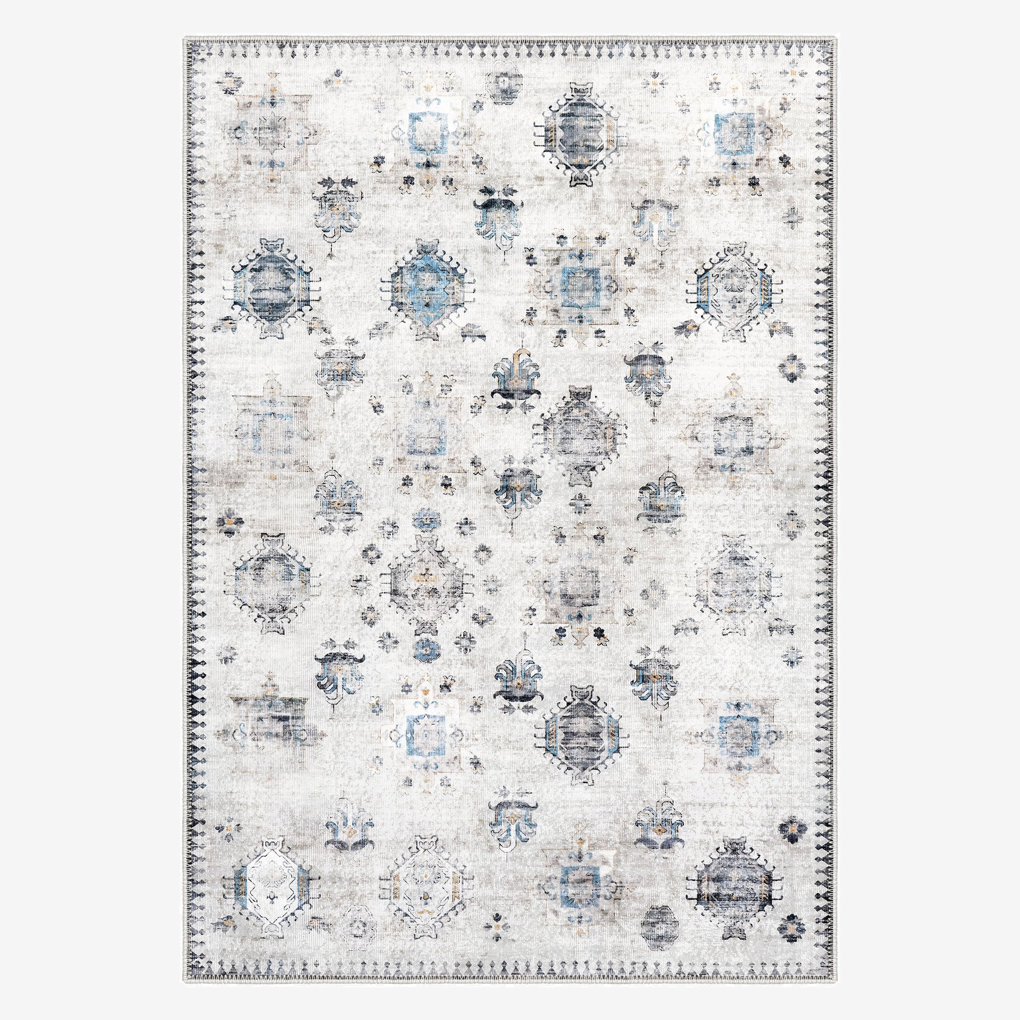 Whitney Area Rug, Washable Rugs, Scandinavian Rugs, White Rugs, Living ...