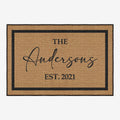 Custom Customizable Door Mat 2 Feet Wide, 3 Feet Long
