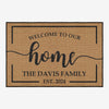 Custom Welcome Door Mat