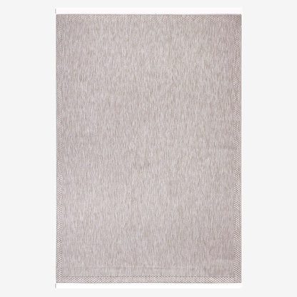 Zest Cream Machine Woven Rug