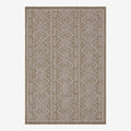Brisk Beige Machine Woven Rug