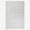 Pulse White Machine Woven Rug