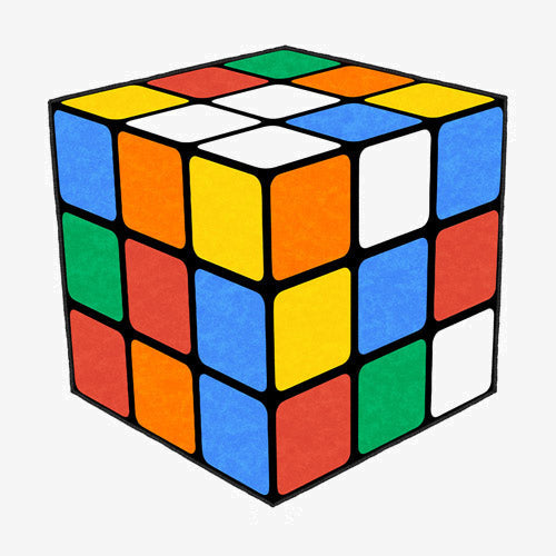 Rubik’s Cube Rug