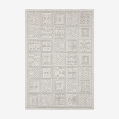 Katia White Machine Woven Rug