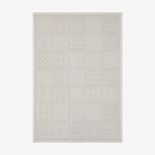 Katia White Machine Woven Rug