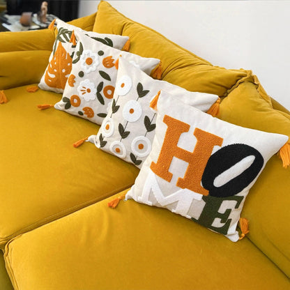 Punch Embroidered Pillowcase Set