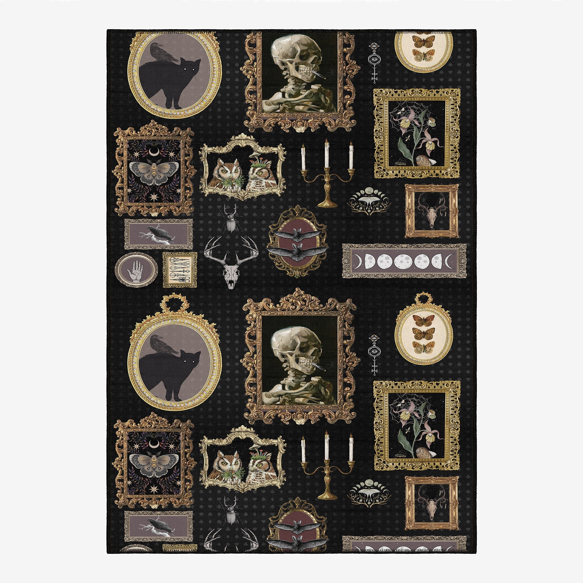 Spooky Rug Texture Shade Halloween Rug, Halloween Area Rug, Halloween Carpet, Spooky Rug ...