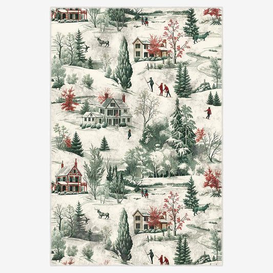 Glowmas Christmas Area Rug