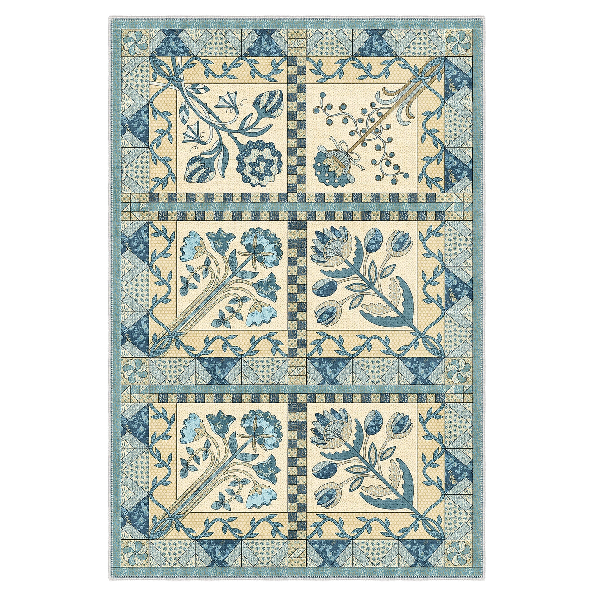 Custom Vortexa Area Rug 5 Feet Wide, 7 Feet Long