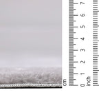 Light Grey Plush Area Rug