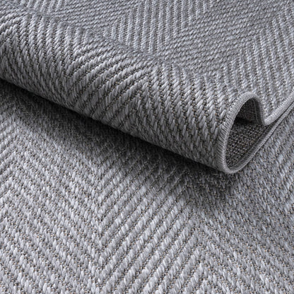 Swift Grey Machine Woven Rug