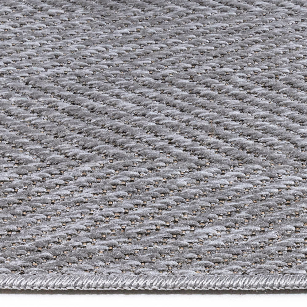 Swift Grey Machine Woven Rug