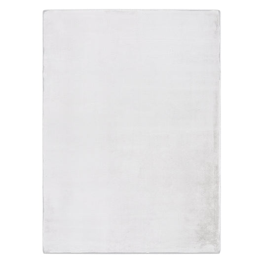 White Plush Area Rug