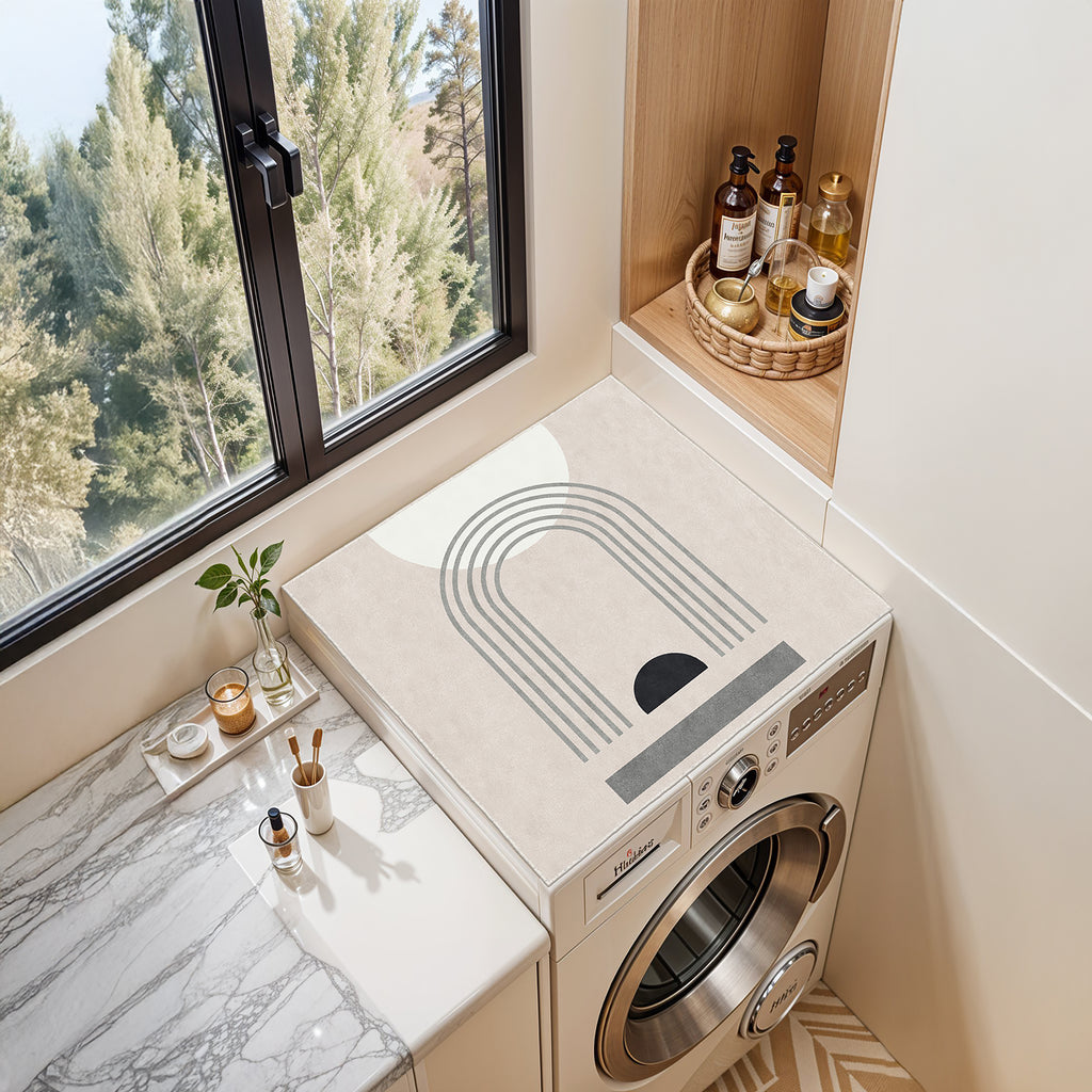 Computer Desk Mat Washing Machine Nyxen Washing Machine Mat, Laundry Room Mat, Washer Mat, Non Slip ...
