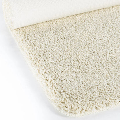 Shaggy Cream Area Rug