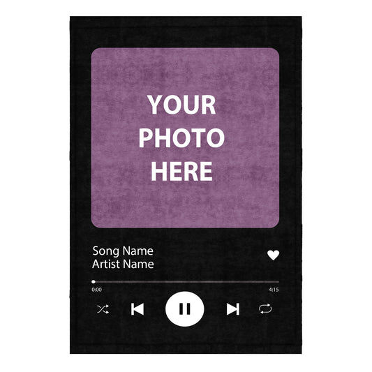 Custom Spotify Blanket