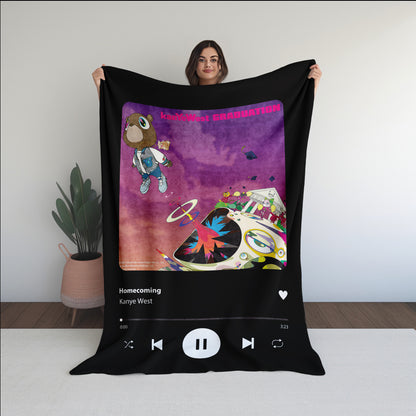 Custom Spotify Blanket