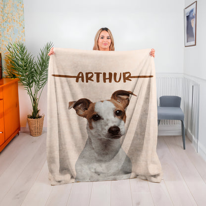 Decorative Custom Pet Blanket