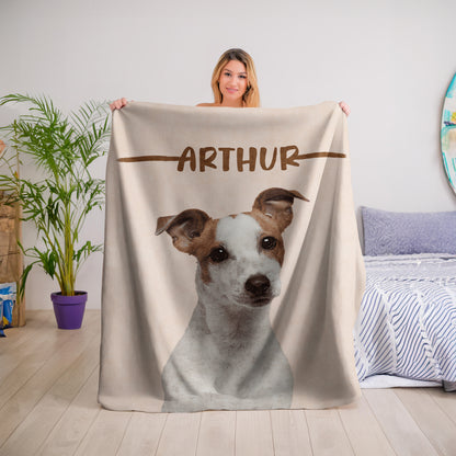 Decorative Custom Pet Blanket