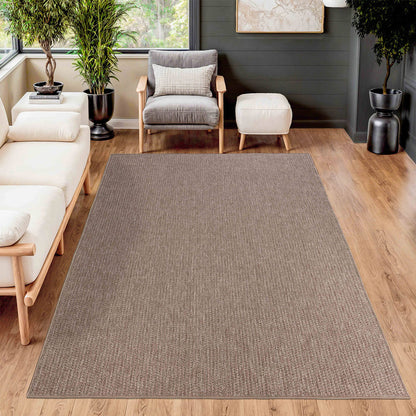 Strive Beige Machine Wowen Rug