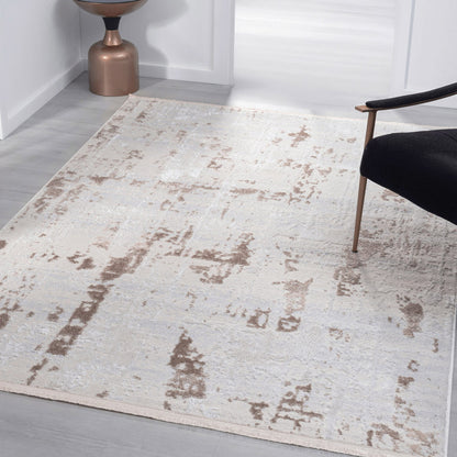 Bolt Brown Machine Woven Rug