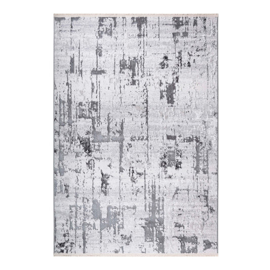 Bolt Grey Machine Woven Rug