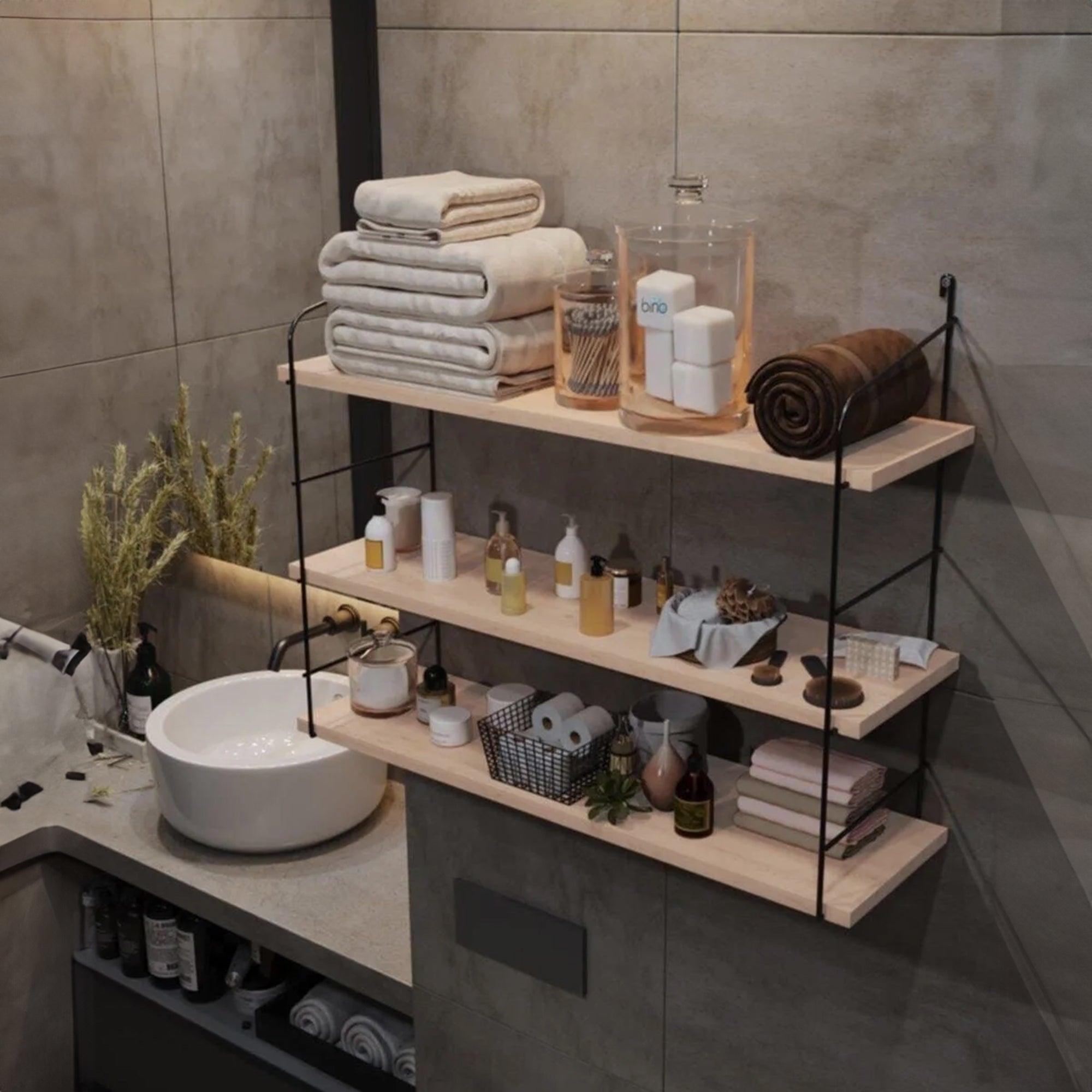 Wooden Wall Shelf