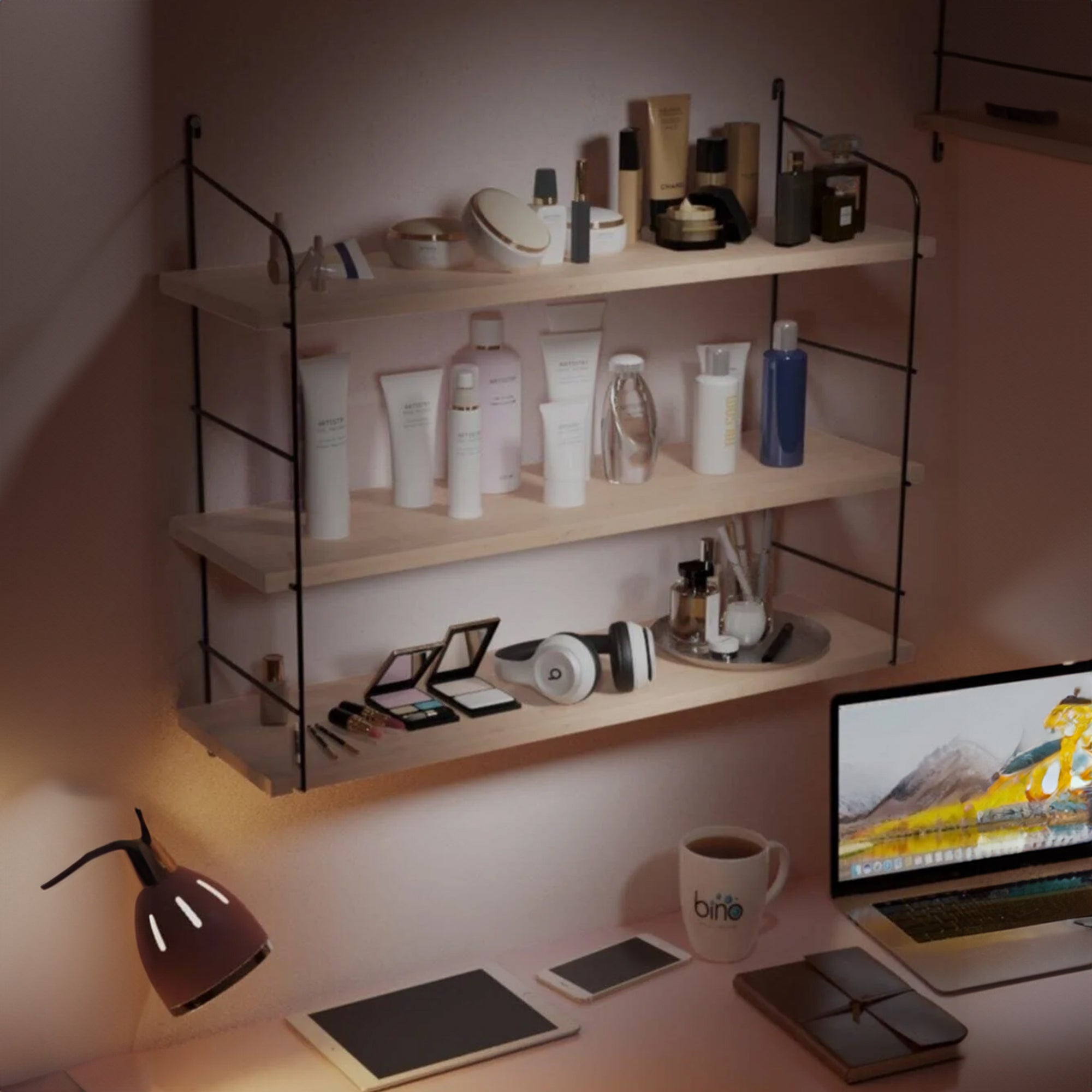 Wooden Wall Shelf