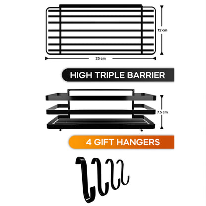 Adhesive Shower Shelf