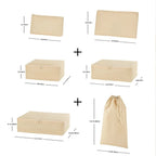 Beige Travel Packing Set
