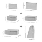 Grey Travel Packing Set