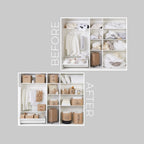 Beige Jute Storage Basket