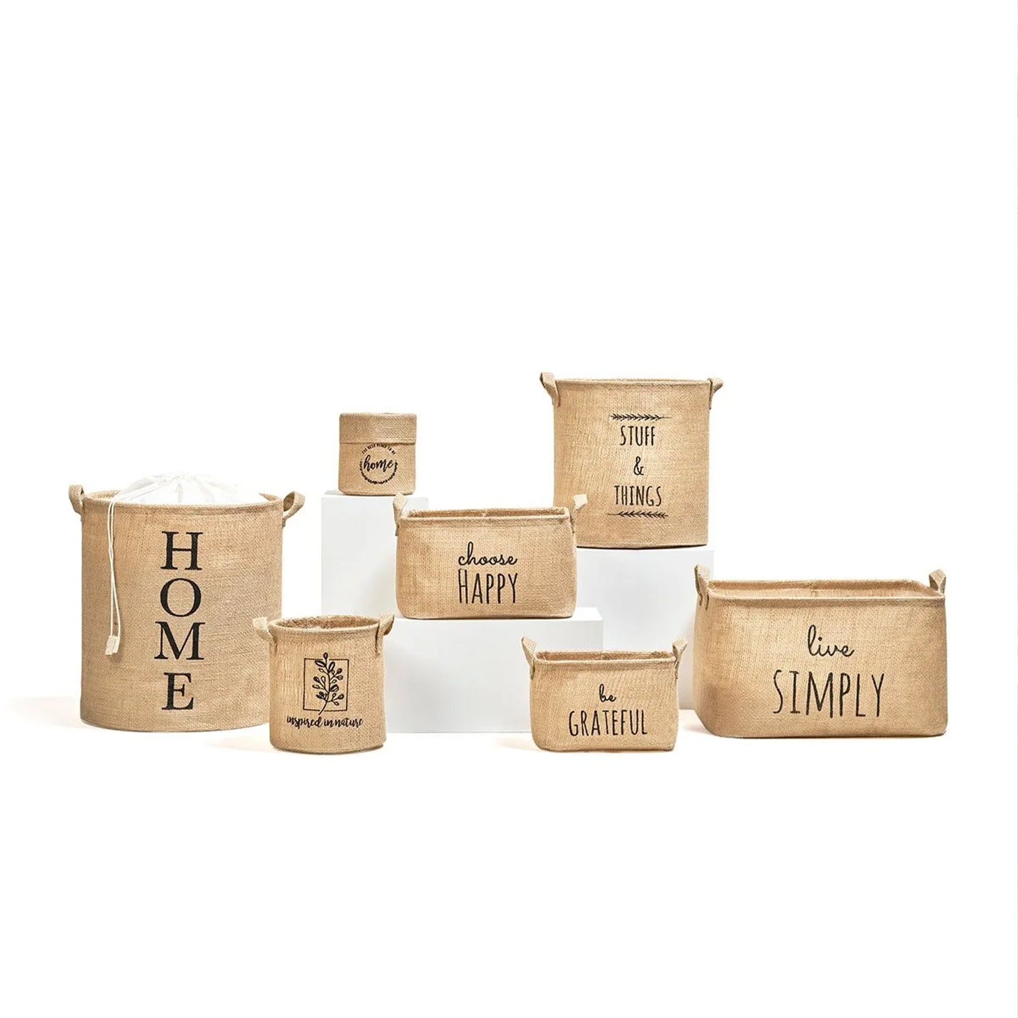 Jute Storage Basket