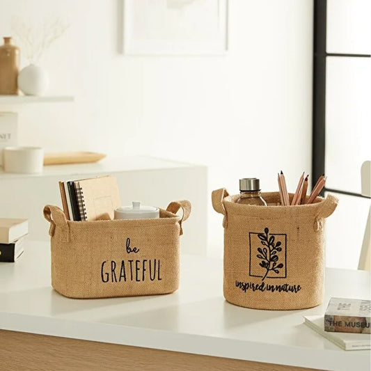 Decorative Jute Basket