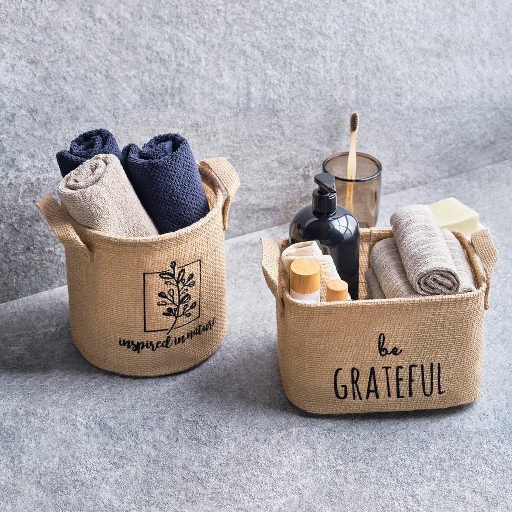 Decorative Jute Basket