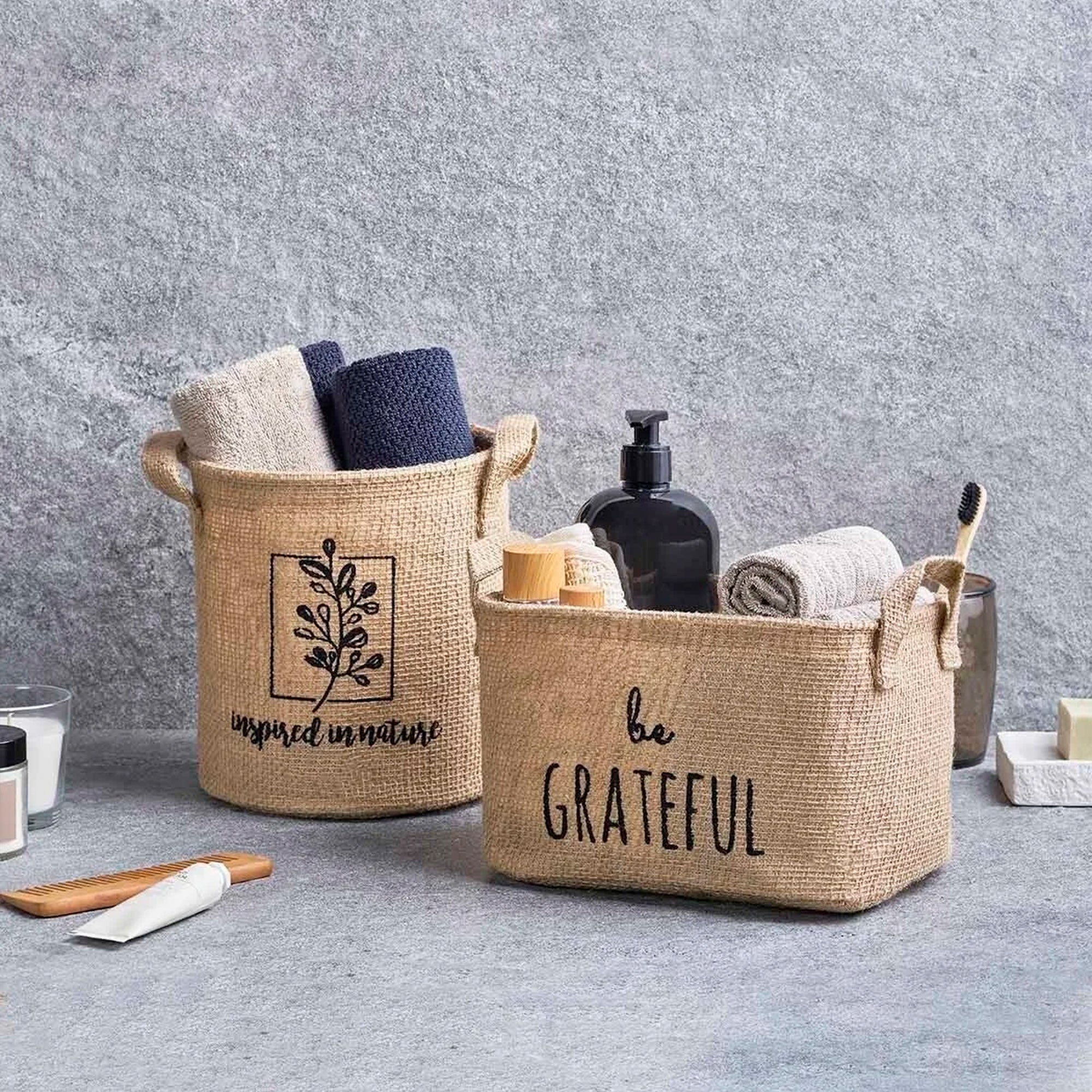 Decorative Jute Basket